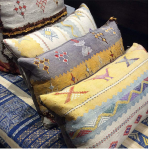 Cotton Striped Pillows